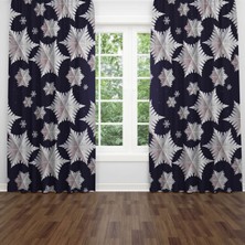 A2ZTR Dijital Baskılı Fon Perde Iki Kanat