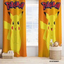 A2ZTR Dijital Baskılı Fon Perde Iki Kanat