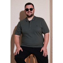 Buratti Büyük Beden Pamuklu Regular Fit Polo Yaka T Shirt Erkek Polo Yaka T Shirt 5902118B