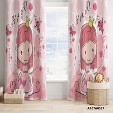 A2ZTR Dijital Baskılı Fon Perde Iki Kanat