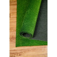 Valery Home Dekoratif Premium Kalite Suni Balkon Bahçe Kaymaz Taban Çim Halı 7 mm