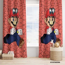 A2ZTR Dijital Baskılı Fon Perde Iki Kanat