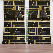 A2ZTR Dijital Baskılı Fon Perde Iki Kanat