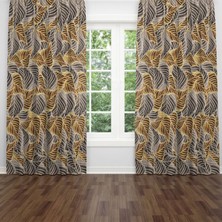 A2ZTR Dijital Baskılı Fon Perde Iki Kanat