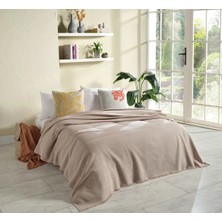 Doqu Home Roman Pike Çift Kişilik - Bej