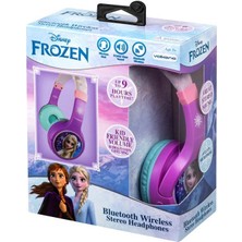 DY-9944-FZ Disney Frozen Karlar Ülkesi Anna Elsa Mikrofonlu Kablosuz Çocuk Kulaklığı