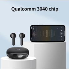 Tribit FlyBuds Siyah C2 Güçlü Stereo Ses Qualcomm QCC3040Kablosuz 5.2 Bluetooth Kulak İçi Kulaklık