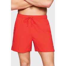 Tommy Hilfiger Cepli Deniz Şortu Belden Bağlamalı Mayo Short Erkek Mayo Short UM0UM03280 Xjd