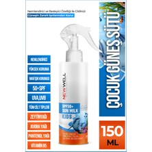 New Well Çocuk Güneş Sütü Yüksek Koruma SPF50+ Jojoba Oil 150 ml