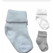 Leylim ADN Socks Bebek Asetat 6'lıKıvrık Çorap
