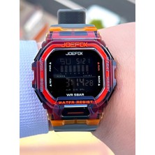 Joefox G-Shock Kasa Çok Renkli Digital 5ATM Suya Dayanıklı 2 Yıl Garantili Spor Kol Saati J-GS06