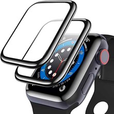 Megafox Teknoloji Apple Watch 45 mm Uyumlu Pmma Pet Saat Ekran Koruyucu