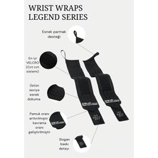 Dex Supports Fitness Ağırlık Bilekliği , Wrist Wraps , Bilek Koruyucu , Spor Bileklik , Legend Series 2'li Paket