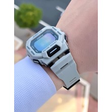 Joefox G-Shock Kasa Siyah/gri Digital 5 Atm Suya Dayanıklı 2 Yıl Garantili Spor Kol Saati J-GS10