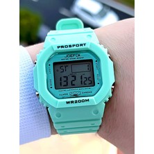 Joefox G-Shock Kasa Sarı Digital 5 Atm Suya Dayanıklı 2 Yıl Garantili Spor Kol Saati J-GS15