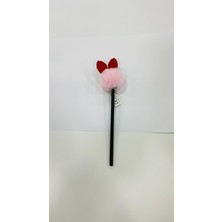 Tüftürük Süslü Figürlü Ponpon Başlıklı Kurşun Kalem