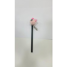 Tüftürük Süslü Figürlü Ponpon Başlıklı Kurşun Kalem