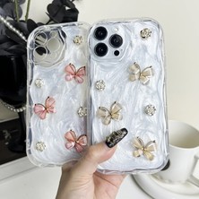 ULK Case iPhone Uyumlu Kelebek Figürlü Kılıf