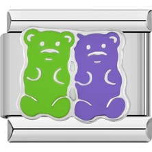 İtalyan Charm Bileklik Italyan Charm Ayıcık