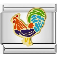 İtalyan Charm Bileklik Italyan Charm Horoz