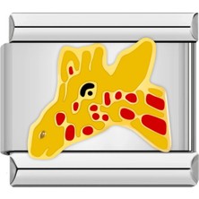 İtalyan Charm Bileklik Italyan Charm Zürafa