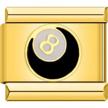 İtalyan Charm Bileklik Italyan Charm Altın Top8