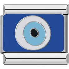 İtalyan Charm Bileklik Italyan Charm Nazar Boncuğu