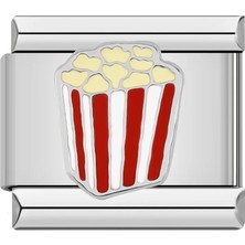 İtalyan Charm Bileklik Italyan Charm Patlamış Mısır