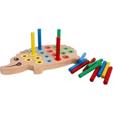 Alışveriş Devi KM5655 Ahşap Kirpi Bultak -Kumtoys