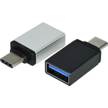 Amida USB To-Type C 3.0 (Yüksek Hızlı) Veri Aktarımı Otg Çevirici Dönüştürücü Adaptör