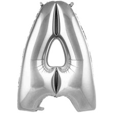 Ürün Limanı A Harfi 36 cm Gümüş Folyo Balon