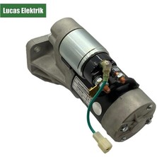 Lucas 12V Marş Motoru Hıtachı Tipi 9 Diş 2.3 Kw (Dişli Geride)