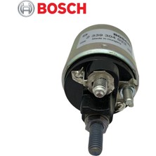 Bosch 12V Marş Otomatiği Ince Gövde M6 Sol (24 Mm) (Kısa Piston)