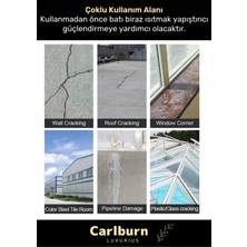 Carlburn Güçlü Su Geçirmez Sızdırmaz Yeşil Renk Çok Amaçlı Tamir ve Izolasyon Bandı 48MM x 10M - 2 Adet