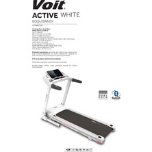 Voit Active White Koşu Bandı