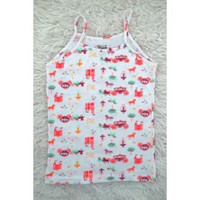 Berrak Tutku 850 Kız Çocuk Elastan Empirme Ip Askılı Atlet