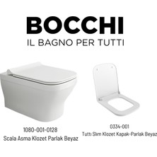 Bocchı Scala Asma Klozet, Bocchi Yavaş Kapanan Kapak 1080-001-0128