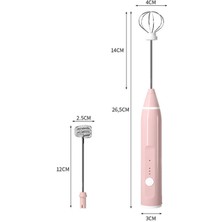 Monody Taşınabilir USB Şarj Edilebilir Elektrikli Süt Köpürtücü Süt Köpürtücü El Çırpma Aracı Yeşil (Yurt Dışından)