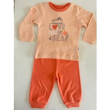 Anka Baby Kız Bebek Ikili Pijama Takımı  Organik