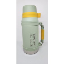 Shotay Vacuum Bottle 1 6 Lt Vakum Termos ST 8216 Soft Yeşil