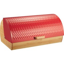 Nishev Bambu Ekmeklik Ekmek Sepeti Lüks Ekmek Kutusu – Zigzag Desen