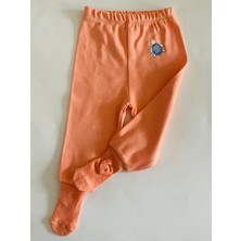 Anka Baby Çoraplı Kız Bebek Pantalon  Organik