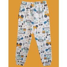 Çamaşır Bahçesi Kısa Kollu Desenli Çocuk Pijama Takım #baskılıçocukpijamatakım #kepçedesenlipijama #çamaşırbahçesi