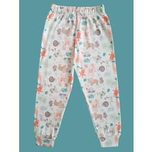 Çamaşır Bahçesi Kısa Kollu Desenli Çocuk Pijama Takım #baskılıçocukpijamatakım #kaplumbağadesenlipijama #çamaşırbahçesi