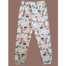 Çamaşır Bahçesi Kısa Kollu Desenli Çocuk Pijama Takım #baskılıçocukpijamatakım #kepçedesenlipijama #çamaşırbahçesi