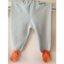 Anka Baby Çoraplı Kız Bebek Pantalon %100 Organik