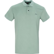 Varetta Erkek Mint Yeşili Polo Yaka Yazlık Pamuklu Kısa Kollu T Shirt