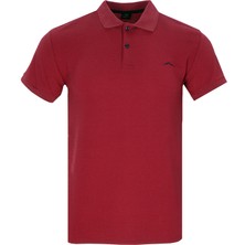 Varetta Erkek Bordo Polo Yaka Yazlık Pamuklu Kısa Kollu T Shirt