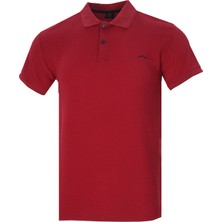 Varetta Erkek Bordo Polo Yaka Yazlık Pamuklu Kısa Kollu T Shirt
