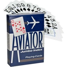 Aviator Jumbo Mavi Oyun Kartı